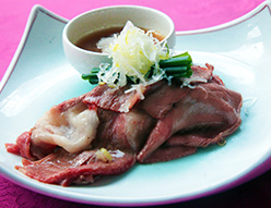 炙りとちぎ和牛おろしポン酢