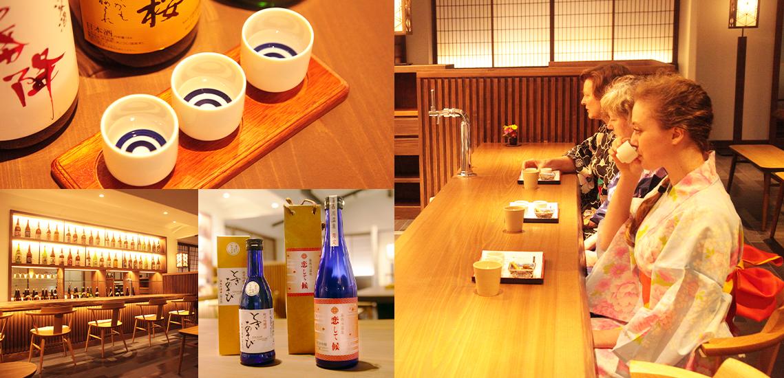 Select from local sake from all breweries in Tochigi Prefecture