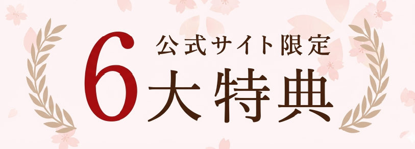 公式サイト限定 大特典